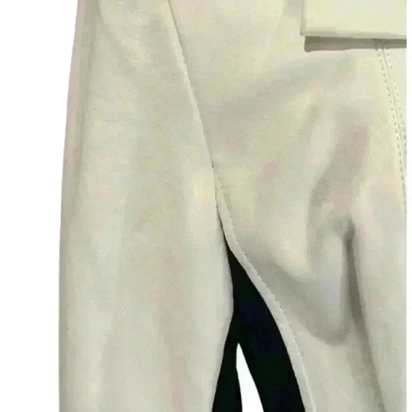 (Sold) INC International Concepts white leather jacket size medium - Picture 13 of 16